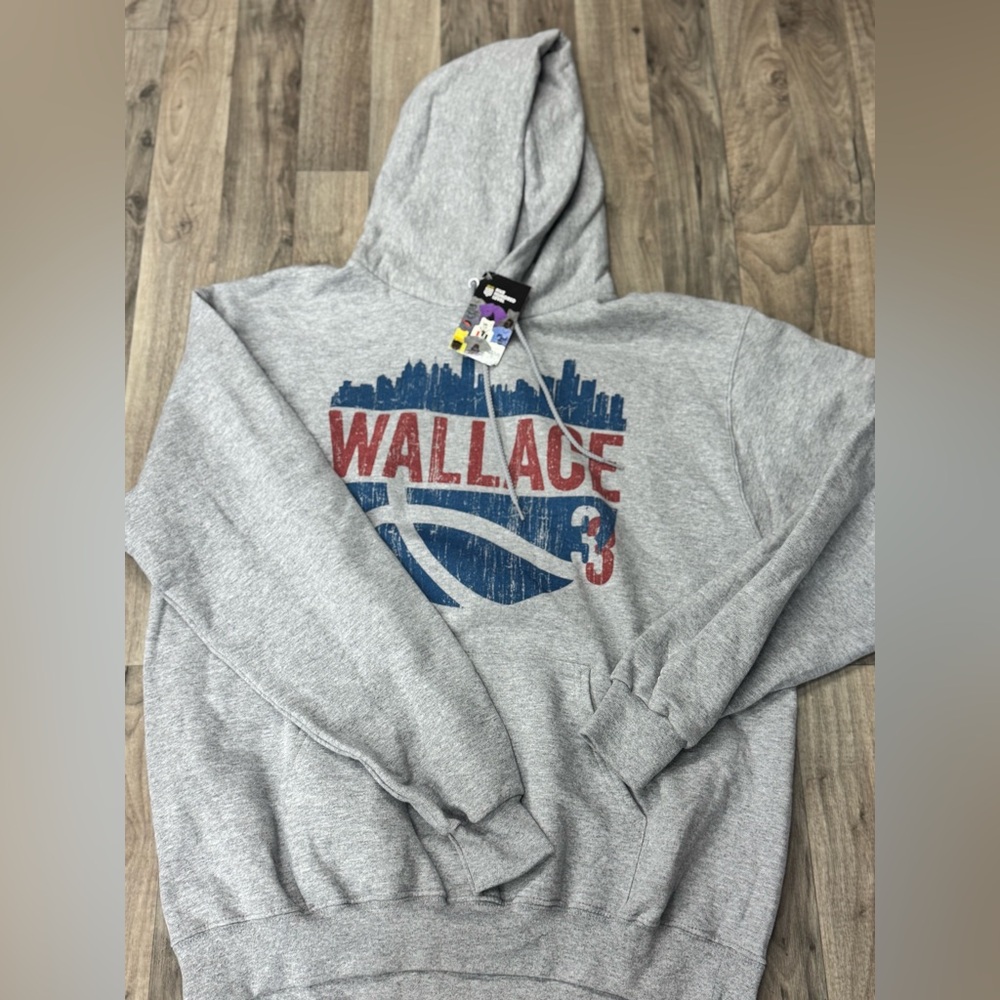NWT Wallace Champion 500 Hundred Level Hoodie Sweatshirt Basketball Men's L‎